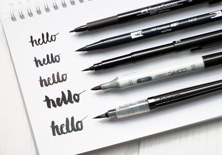 Lettering Brushpens