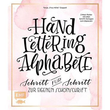 Hand Lettering Alphabete