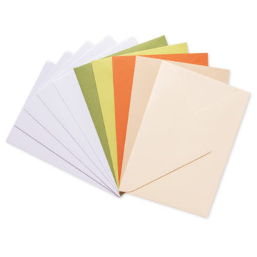Kartenset Lettering (weiß)
