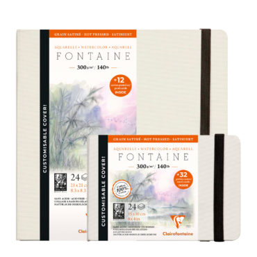 Clairefontaine Fontaine Aquarellbuch (2 Formate)