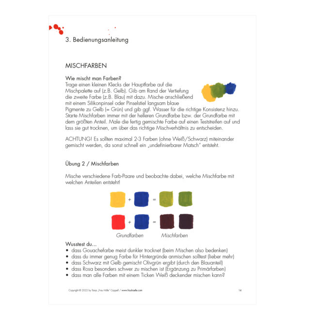 Gouache Basics Guide [Digital] – Bild 3