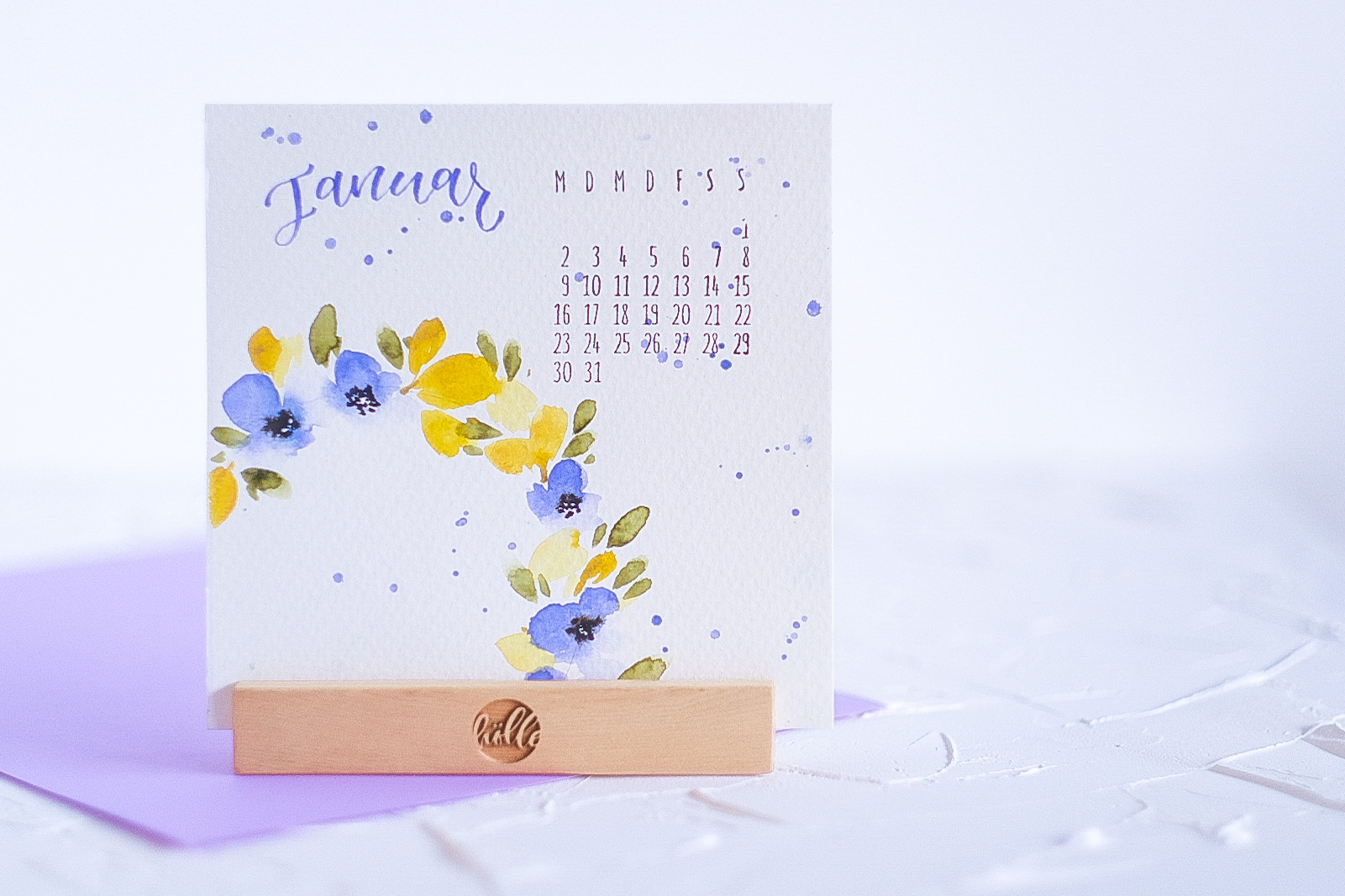 DIY Kalender - Frau Hölle Studio