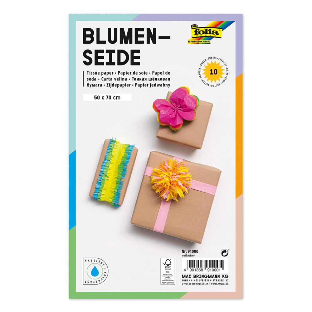 weißes Seidenpapier 200 Blatt Verpackung Seidenpapier