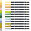 Tombow ABT Dual Brush Pen Farbset – Landscape/Travel