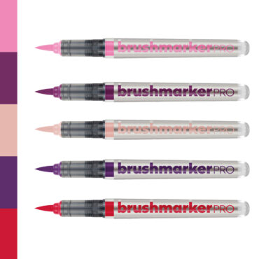 Karin Brushmarker PRO Farbset – Love