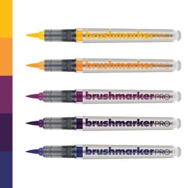 Karin Brushmarker PRO Farbset – Twilight