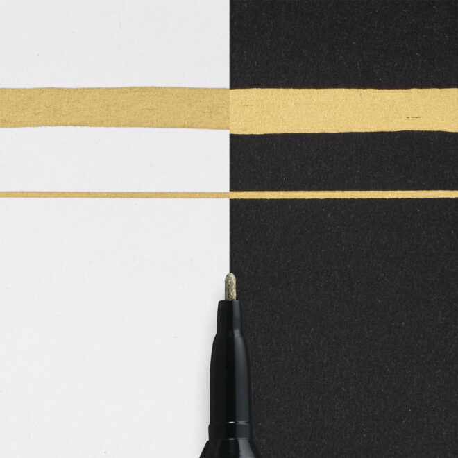 Sakura Pen-Touch, Gold, Fein