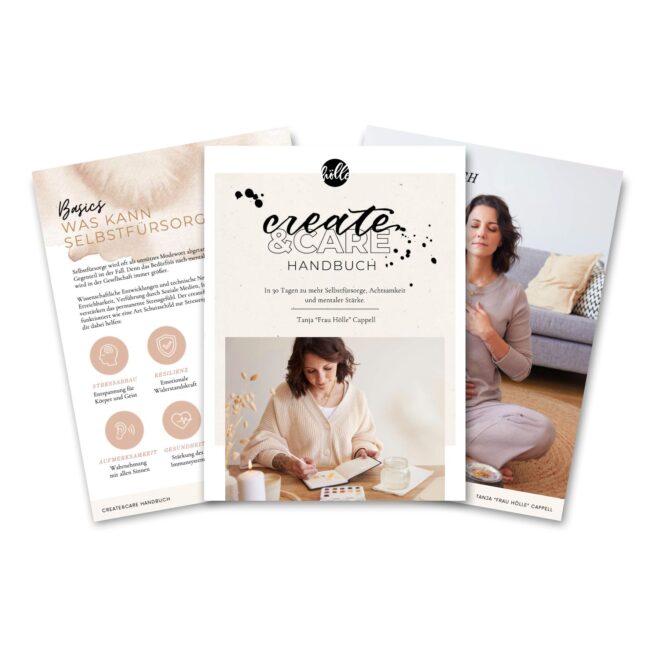 Frau Hölle create&CARE Booster Handbuch