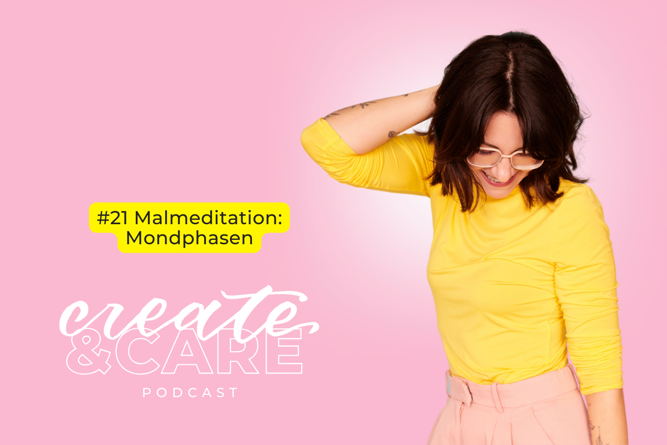 createCARE Podcast Folge #21 Malmeditation: Mondphasen