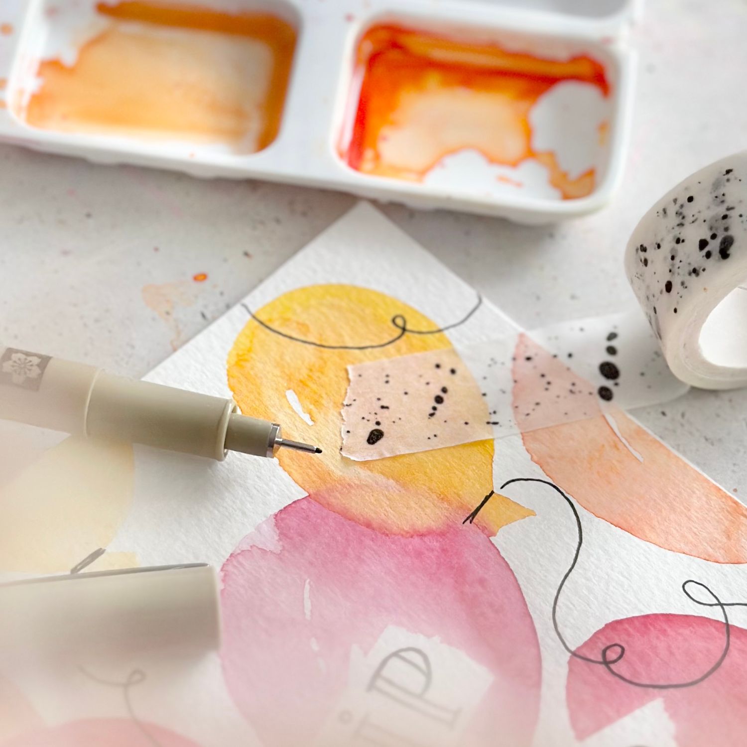 DIY Kartenwelt / Geburtstag mit Watercolor Onlinekurs [Digital] – Bild 3