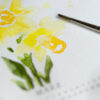 Online-Workshop / Loose Watercolor Florals Osterglocken (AUFZEICHNUNG) [Digital] – Bild 3