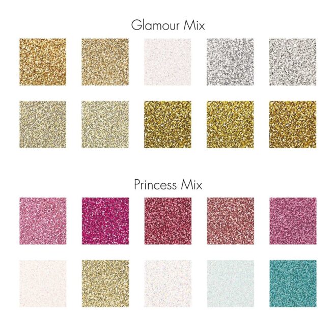 Glitterpapierblock (2 Farben) – Bild 2