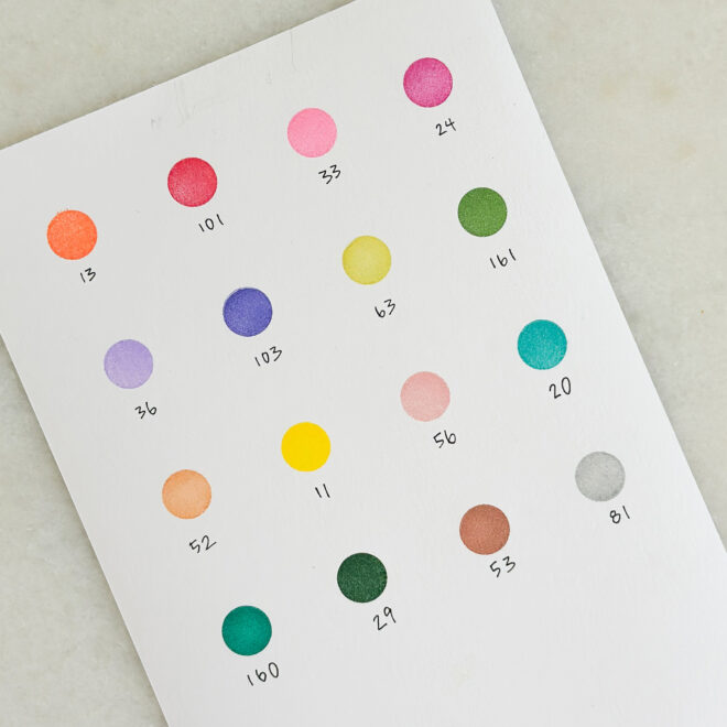 VersaColor Stempelkissen (21 Farben) – Bild 4