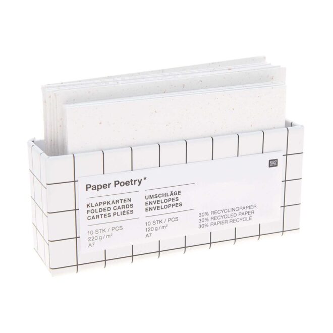 Kartenset Offwhite C7/A7