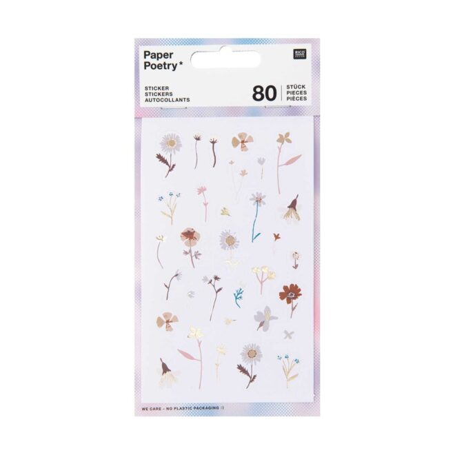 Sticker Blumen Boho