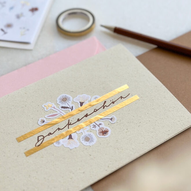 Sticker Blumen Boho – Bild 4