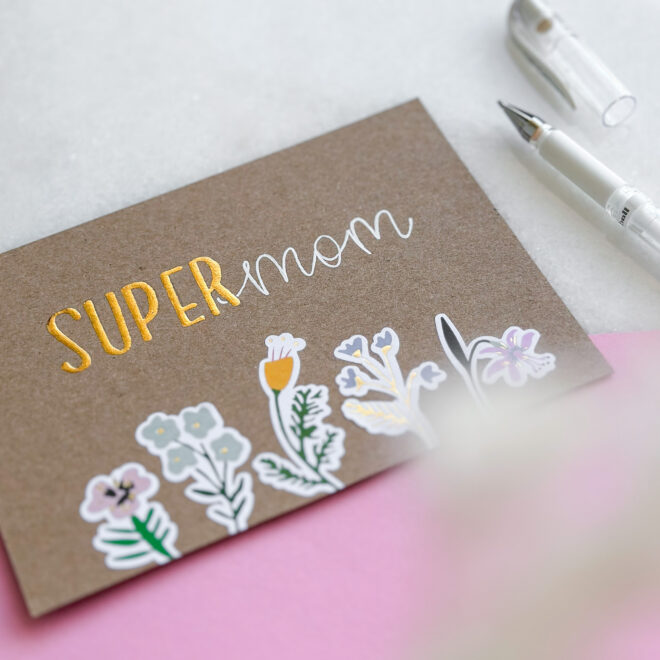 Sticker Blumen Pastell – Bild 4