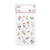 Sticker Blumen Violett