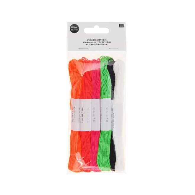 Stickgarn Set Neon