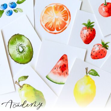 Academy "10 Days Of Loose Watercolor Fruit" Onlinekurs [Digital]