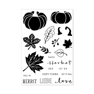 Stempelset A6 "Der Herbst ist da"