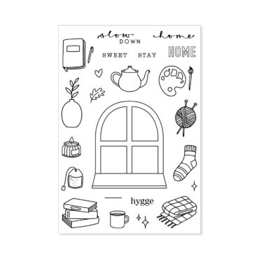 Stempelset A6 Hygge Zeit