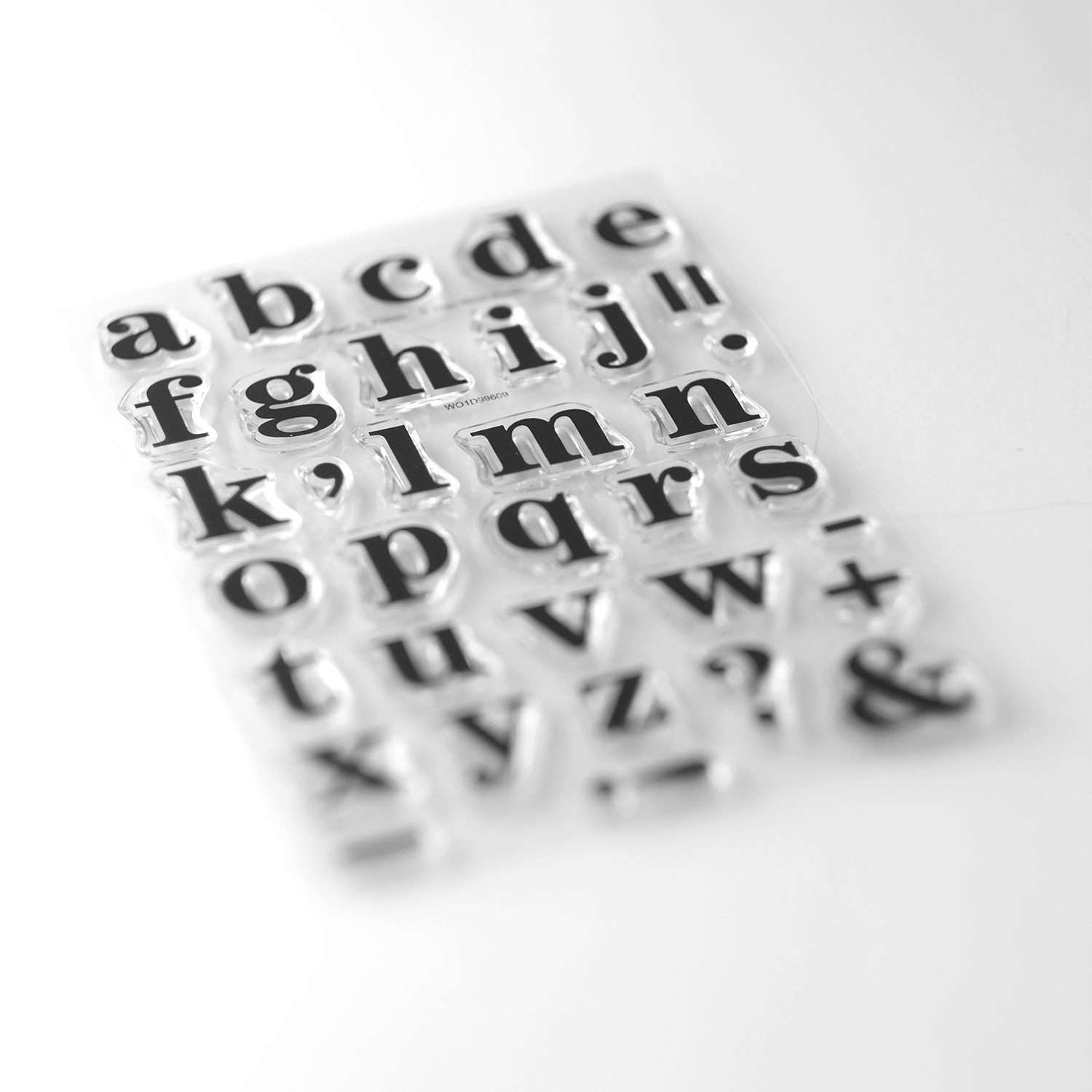 Stempelset A6 Alphabet XL Klassik – Bild 2