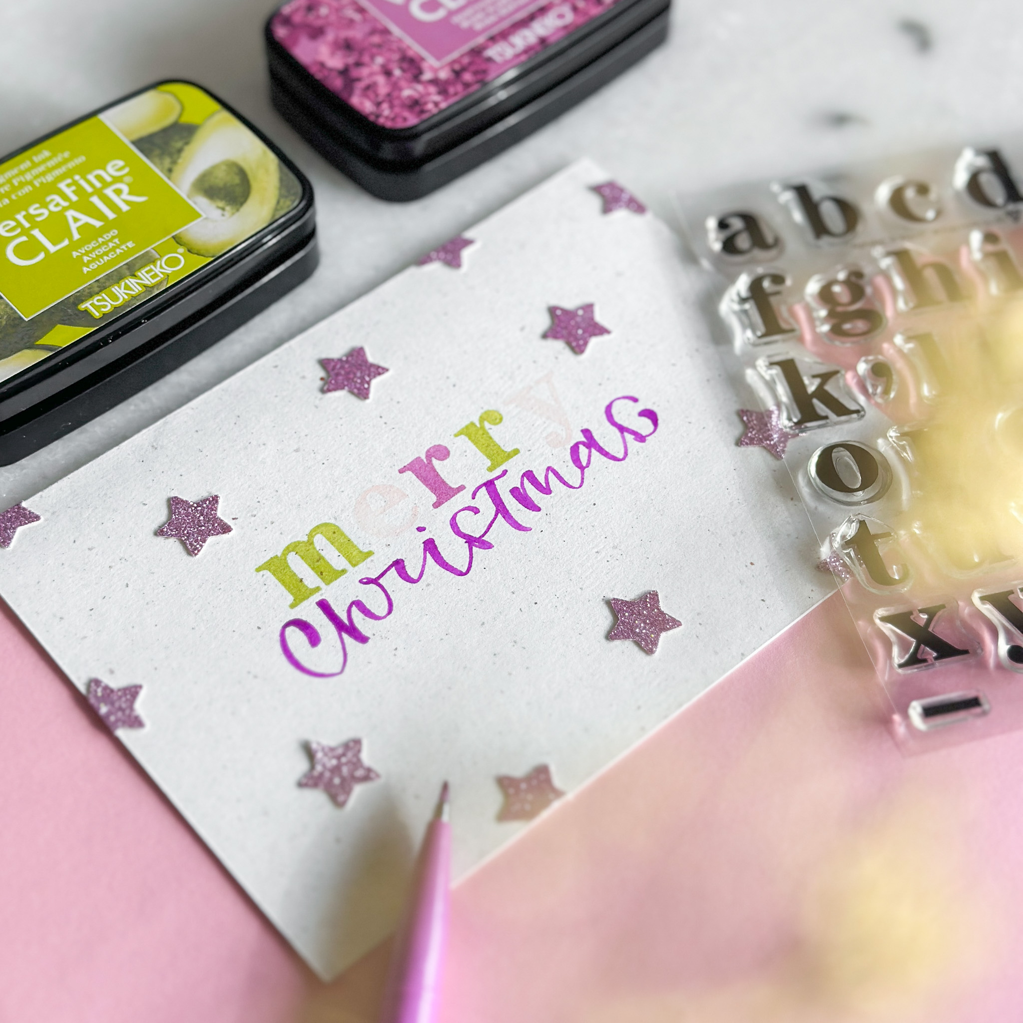 Stempelset A6 Alphabet XL Klassik – Bild 4