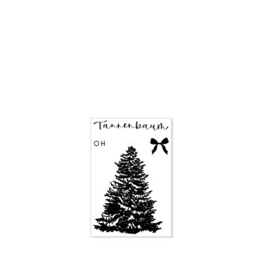 Stempelset A8 Oh Tannenbaum