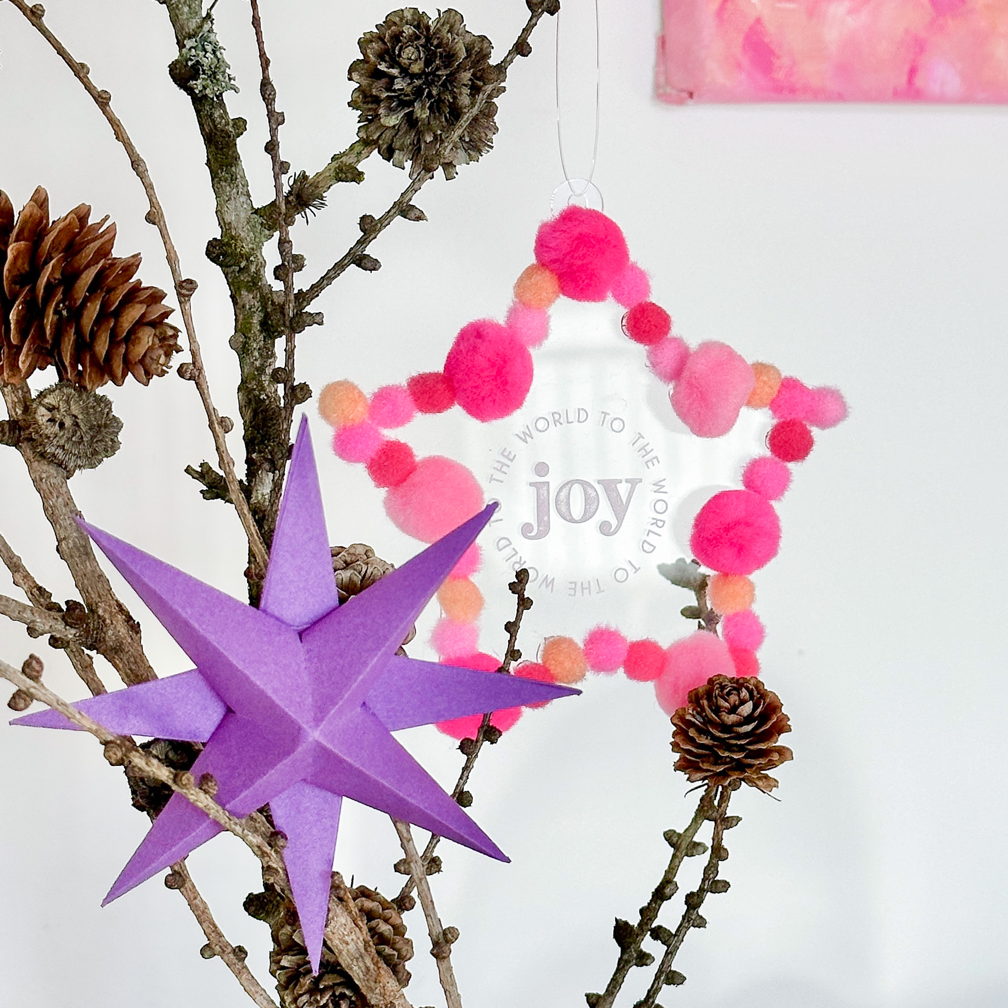 Acrylanhänger Stern – Bild 3