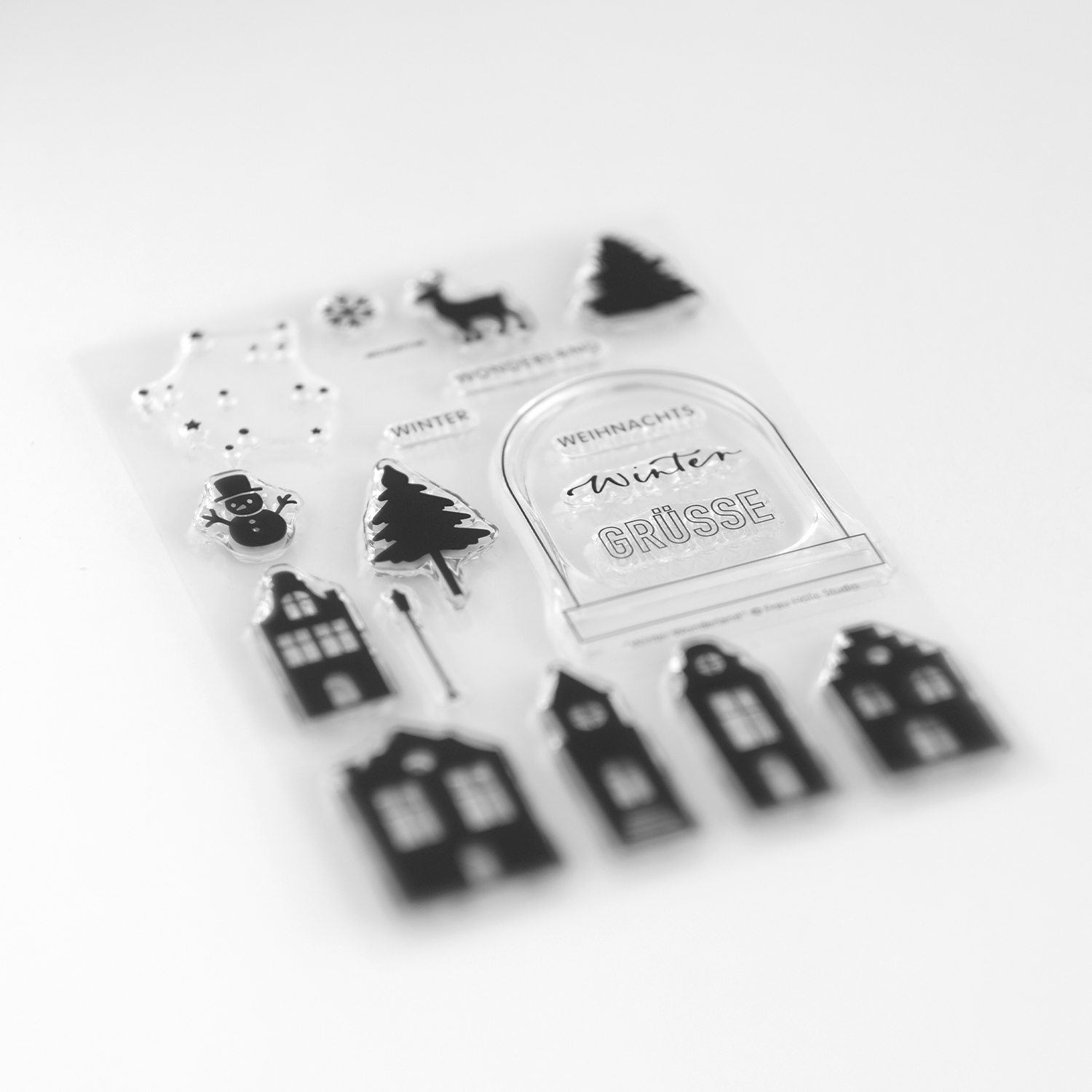 Stempelset A6 Winter Wonderland – Bild 2