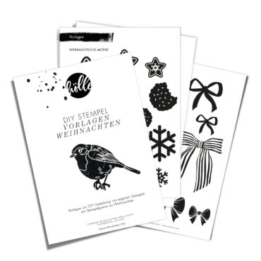DIY Stempel Vorlagen Weihnachten [Digital]