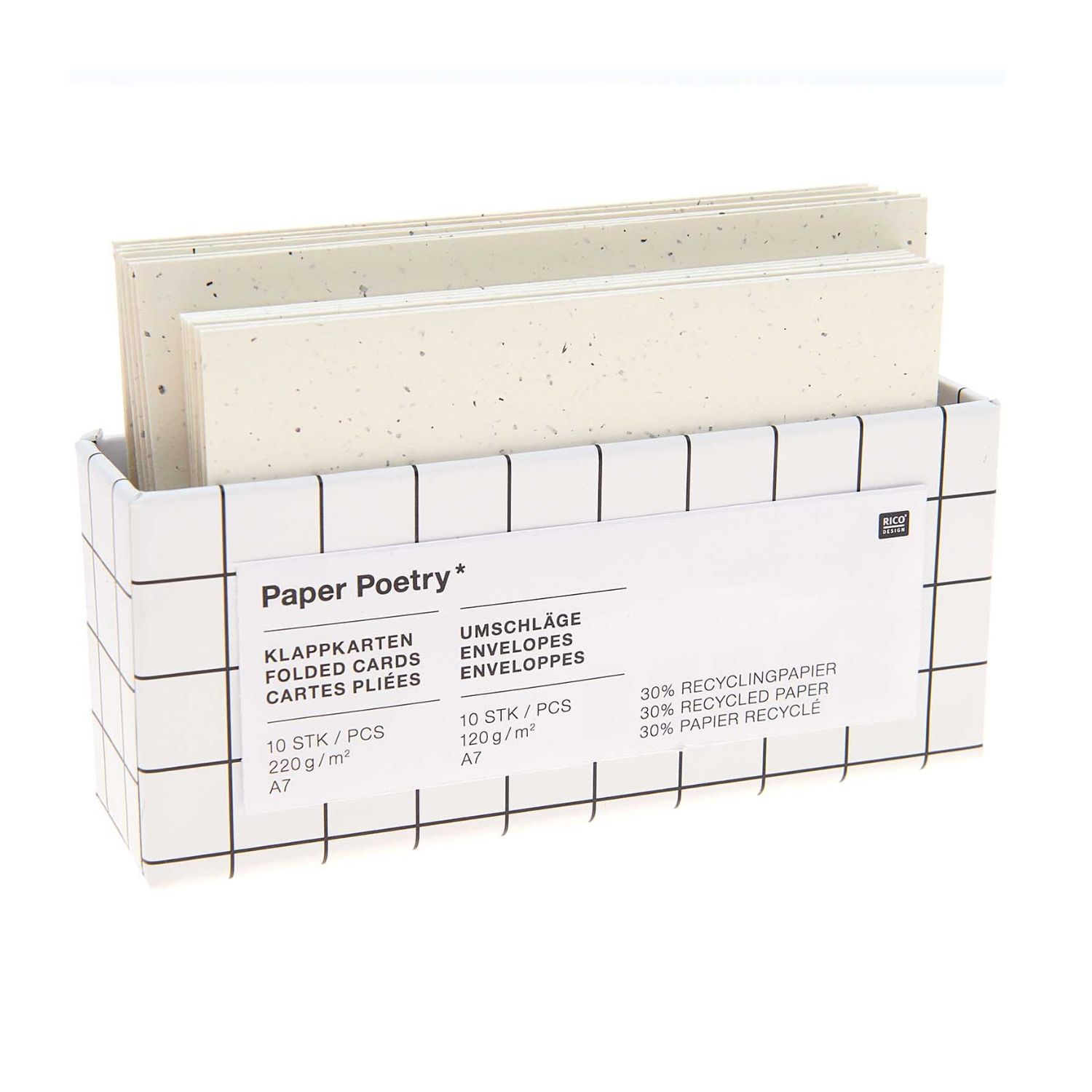 Kartenset Elfenbein C7/A7