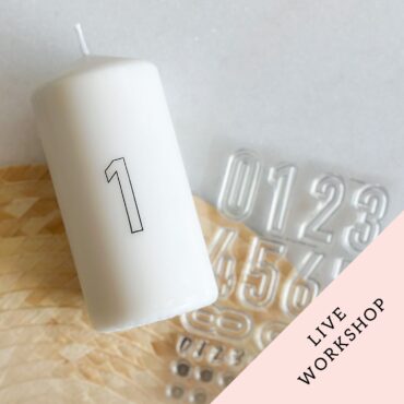 Dip Dye Kerzen & Stempel