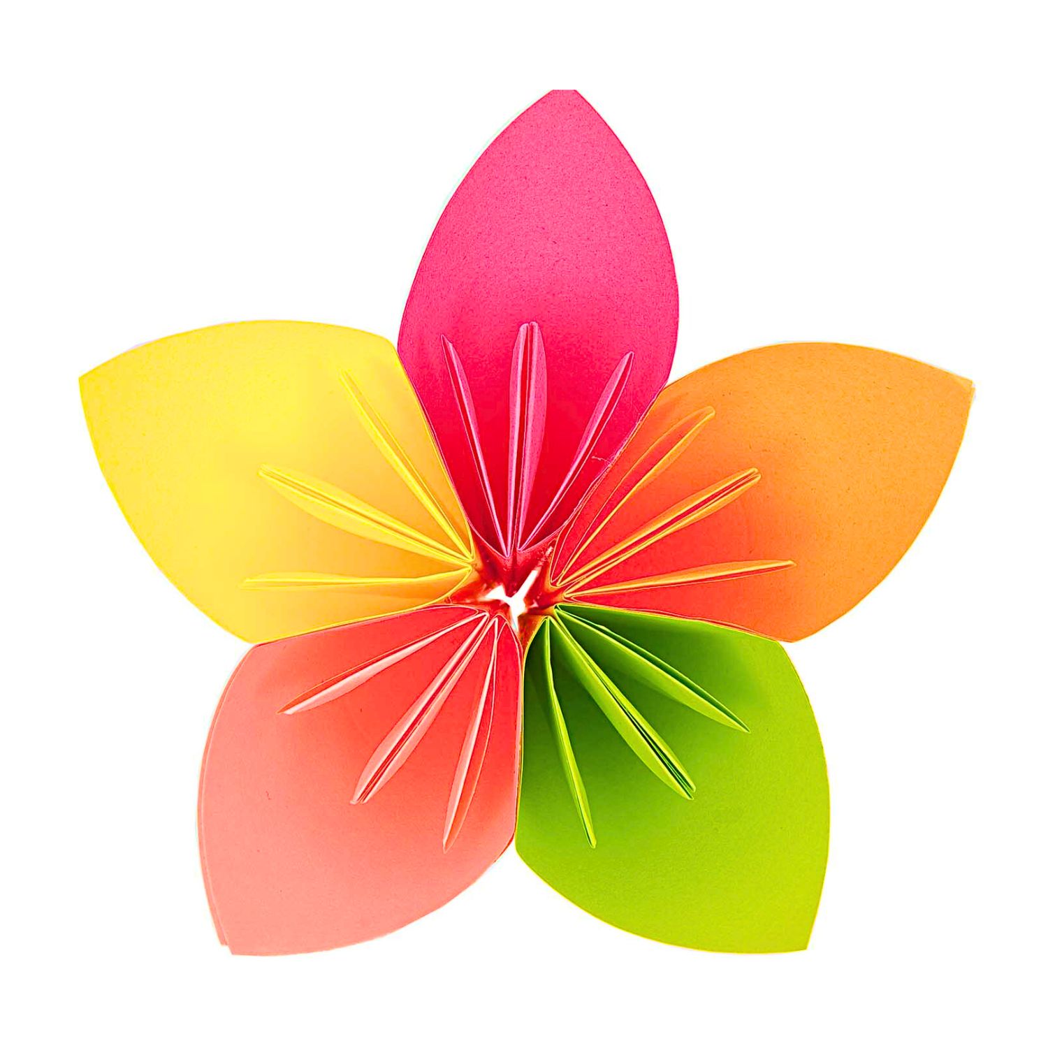 Origami Faltpapier Neon – Bild 2