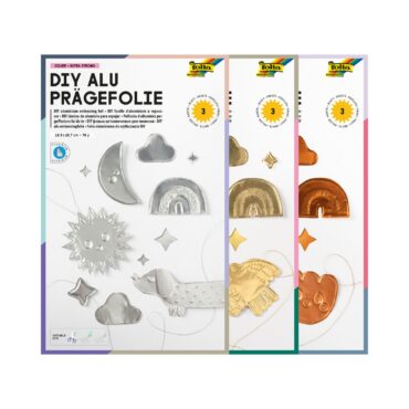 DIY Alu Prägefolie (3 Farben)