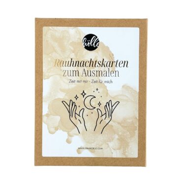 Rauhnachtskarten zum Ausmalen