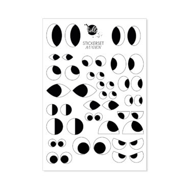 Stickerset Augen