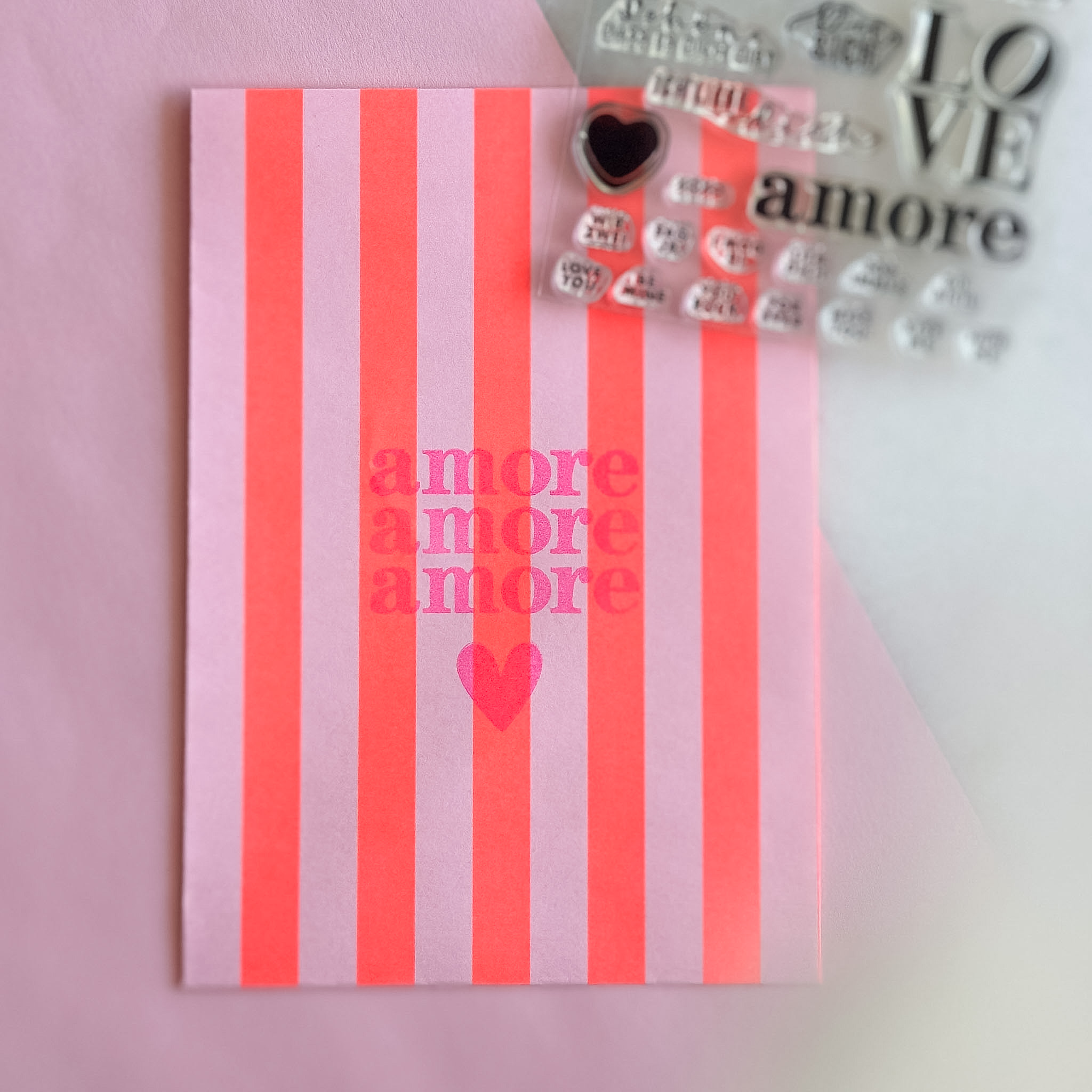 Papiertüten Streifen (4 Farben) – Bild 4