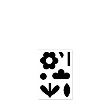 Stempelset A8 Retro Florals