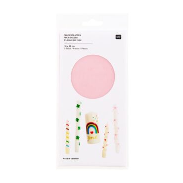 Wachsplatte (12 Farben)