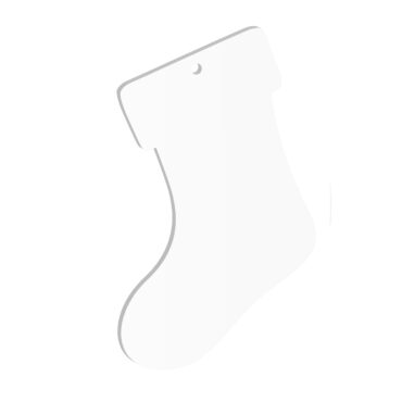 Acrylanhänger Nikolausstiefel