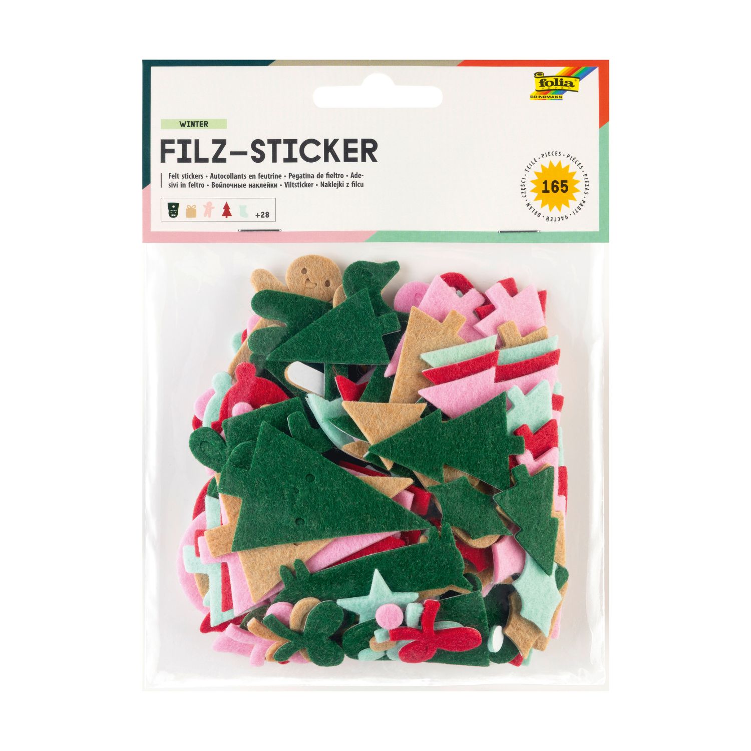 Filz Sticker Winter