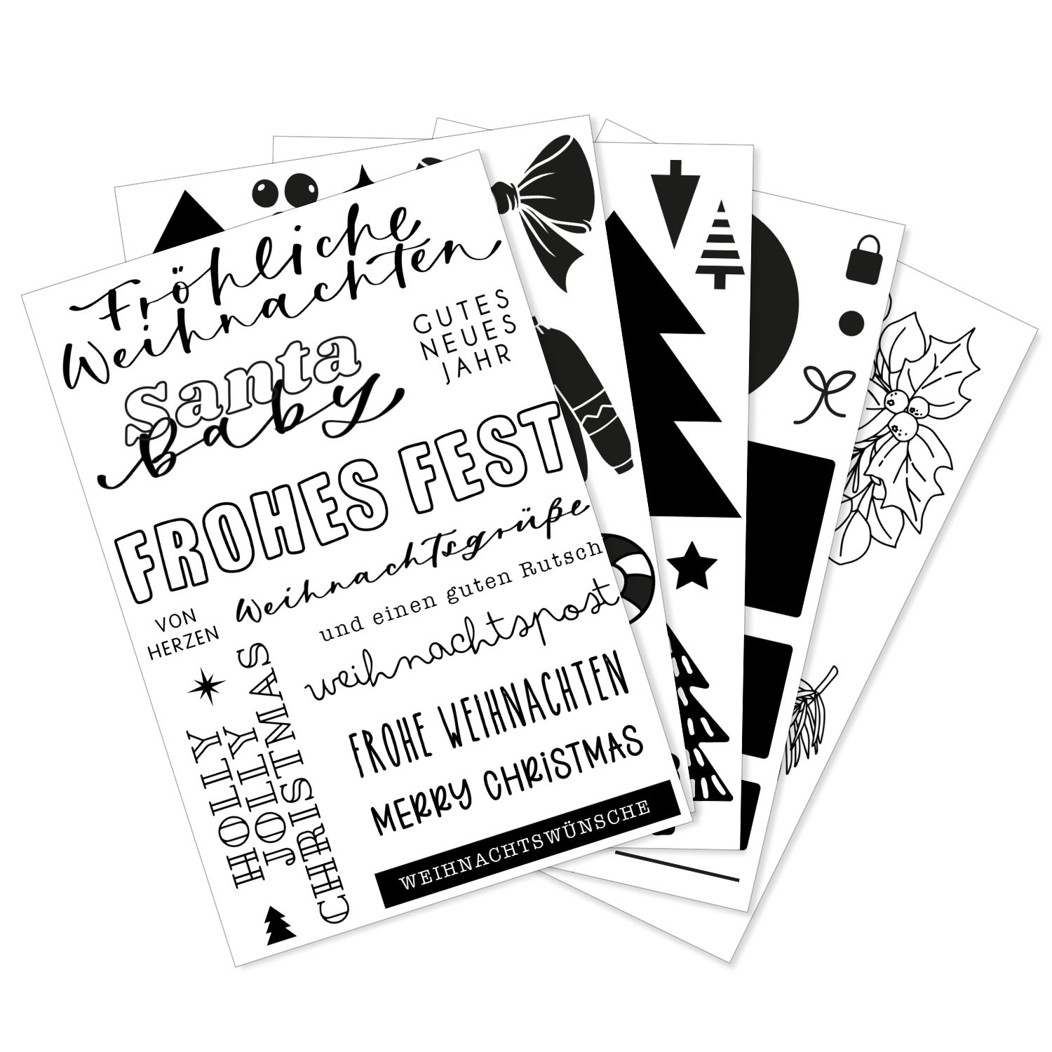 Stempel-Bundle Weihnachten