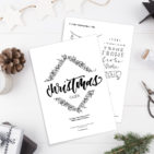 Christmas Lettering Guide [Digital] – Bild 2